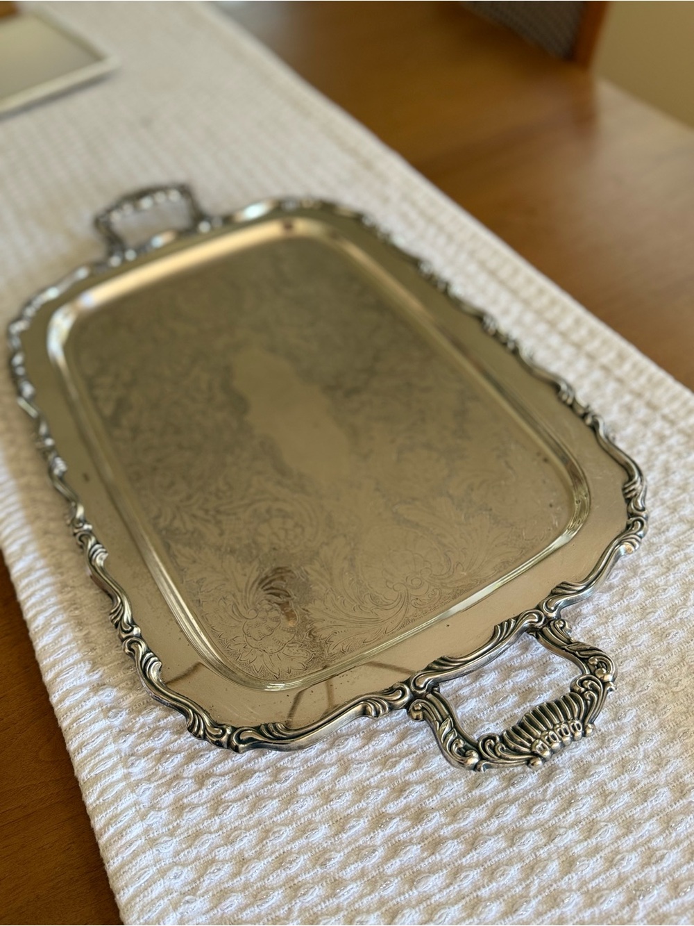 Oneida silverplated butlers tray